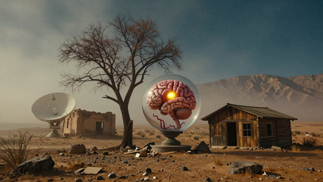 Brain in Desert