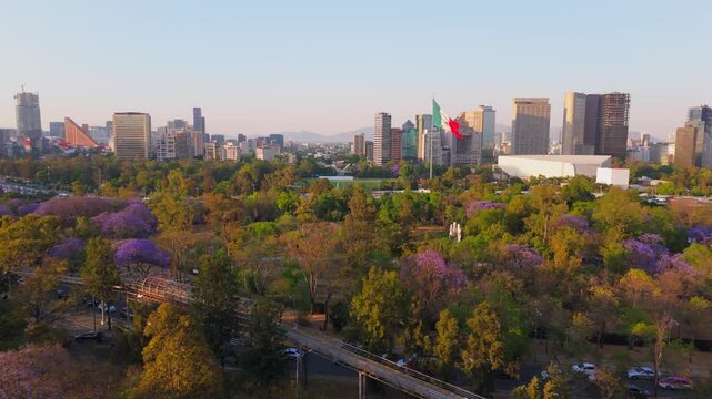 Mexico City, view from the top of the city