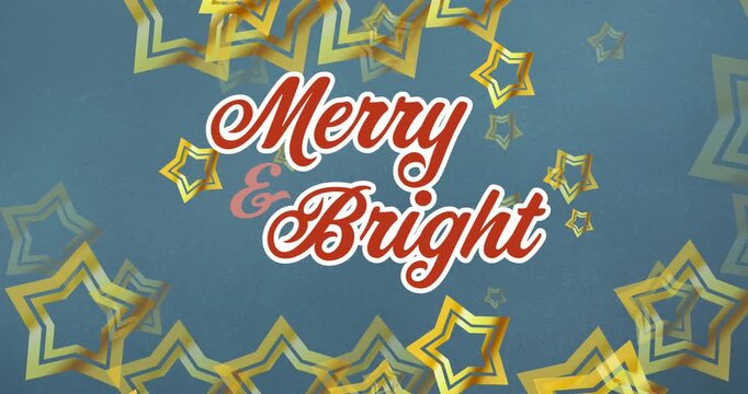 Animation of christmas greetings text and christmas decoration