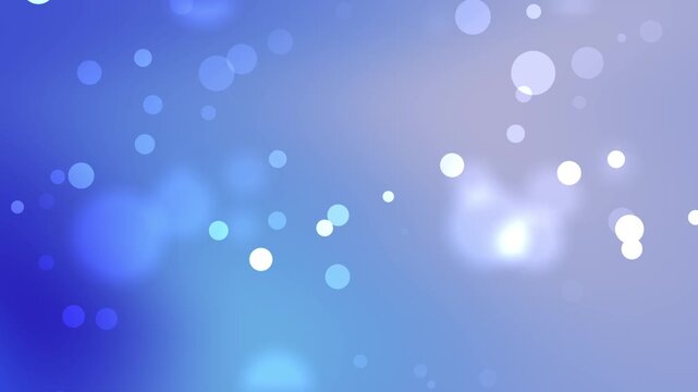 Soft blurred circles on blue background, versatile graphic design element for presentations, websites, social media, and digital art projects.