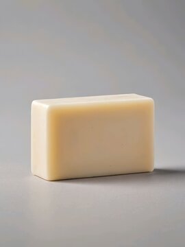 Seifenst&uuml;ck auf neutralem Untergrund