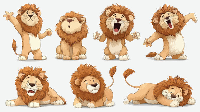 Whimsical Tiger Cub Character Collection.