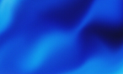 Obraz premium A vibrant blue abstract background with smooth flowing curves and shades of light and dark