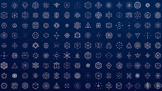Blue binary code seamless pattern wallpaper background