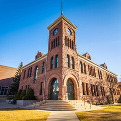 Obraz premium Coconino County Superior Court Building in Flagstaff Arizona