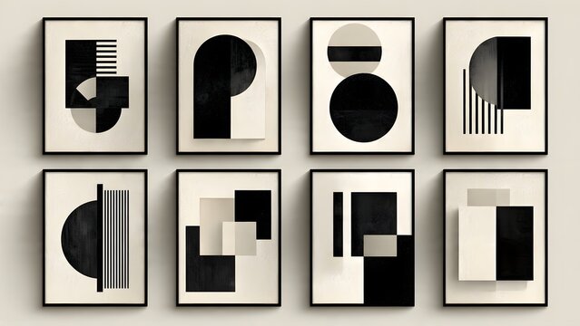 Vector icons of home appliances in black and white isolated set