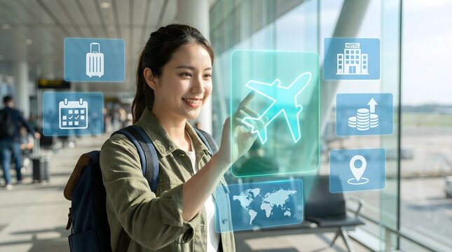 Futuristic AI Travel Planning Assistant