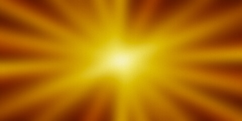 Obraz premium A bright and vibrant sunburst radiates warm golden light in all directions