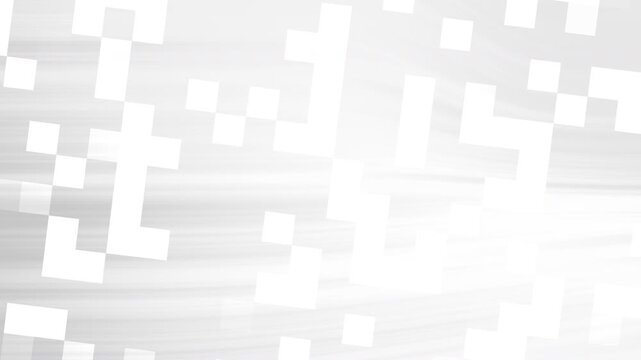 animated white and grey gradient background white squares perfect for modern minimalistic designs, branding, website backgrounds, and social media graphics.