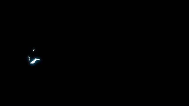 Cartoon Superpower Energy Blast Effect Animation