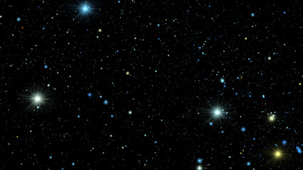 Obraz premium 宇宙、星