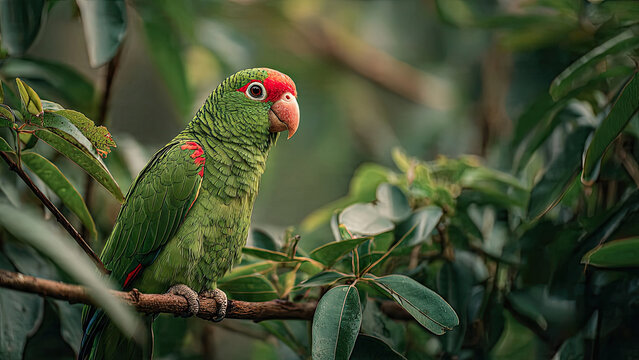 scarlet macaw parrot