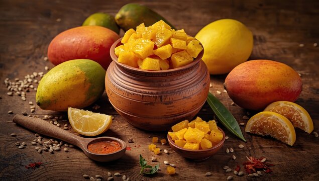 Mango condiment