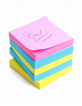 colorful sticky notes