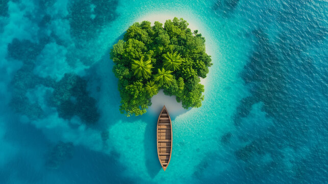 A luxurious villa on stilts over the water, surrounded by greenery, offering a peaceful retreat at sunset