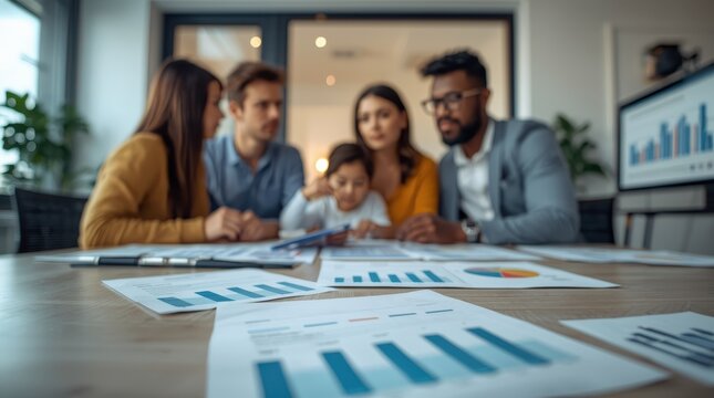 credit score report banking loan application risk assessment document business policy deployment data verification workplace concept - stock photo