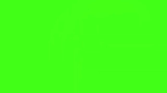 Hand drawn liquid splash animation on green screen with 2d fluid motion and orange water effects