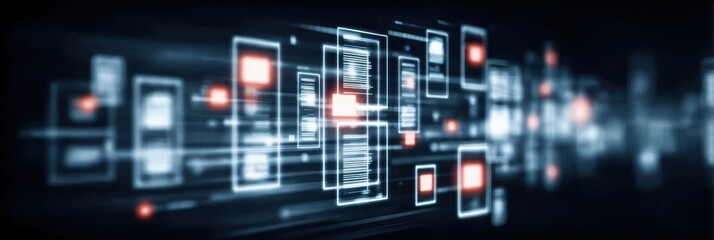 Fototapeta premium Effective assistance and system management deliver a service solution with high client support.