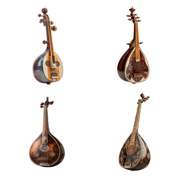 Illustration - Rebab isolate on transparent png.