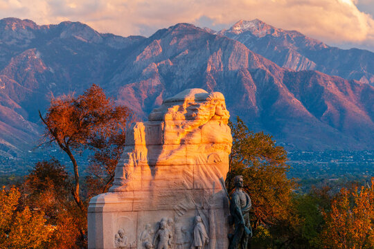 Mormon Battalion Monument, Salt Lake City, Utah