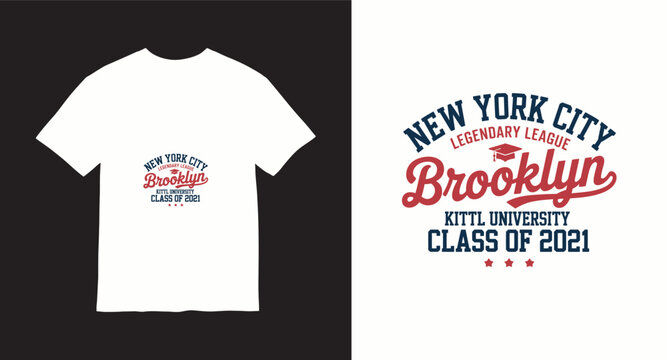 New York City Brooklyn Kittle University legendary league class of 2021 emblem.