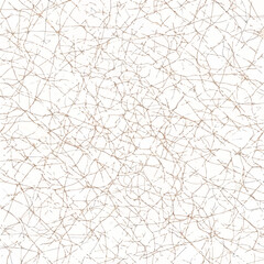 Obraz premium A neutral background of intricately patterned brown branching lines on white