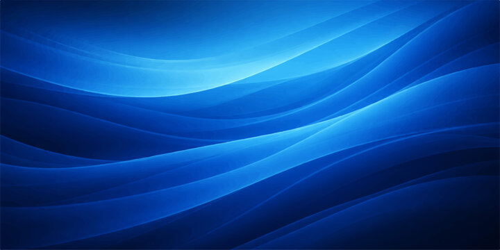 An artistic blue wallpaper featuring abstract flowing waves and digital lines that create a futuristic motion texture with a gradient energy design