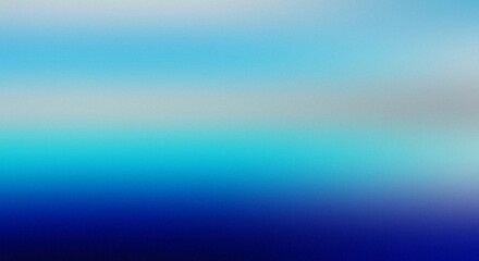 Obraz premium Gentle gradient of sky hues blending from light teal to deep navy illustration