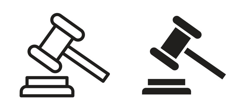 Law icon vector design template and illustration EPS10.