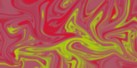 Obraz premium Vibrant liquid marble abstract background with swirling pink and neon green patterns for modern design