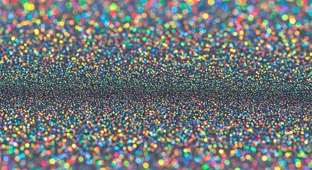Fototapeta premium A close-up view of a colorful glitter background