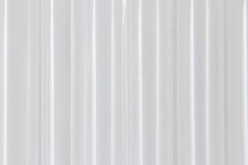 Obraz premium Abstract smooth white striped plastic pattern or texture as background