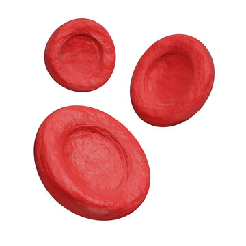 Blood Cells 3D Render