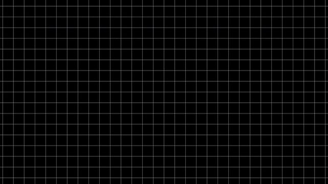 Clean 4K digital grid overlay featuring a plotting structure. Ideal for engineering, drafting, and architectural technology visualizations.
