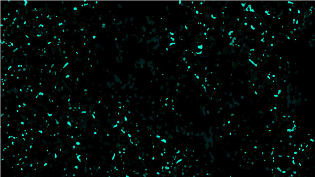 Vector Celestial nebula twinkles emerald glitters in a dark deep cosmos and stunning interstellar beauty radiates, galactic dreams beckon with starry night atmosphere