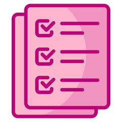 Fototapeta premium Task List Icon