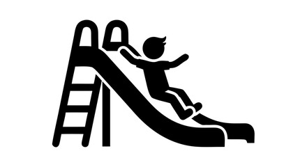 Fototapeta premium 3D vector illustration of a business person on a ladder and stairs symbol conceptualizing a running man fitness cartoon