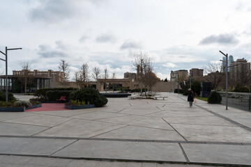 Fototapeta premium Mərkəzi Park (Central Park ) in Baku, Azerbaijan