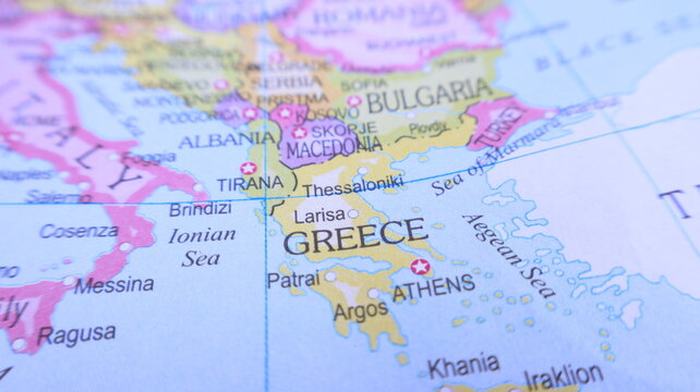 Greece Map Detail: Travel to Athens & Greek Islands