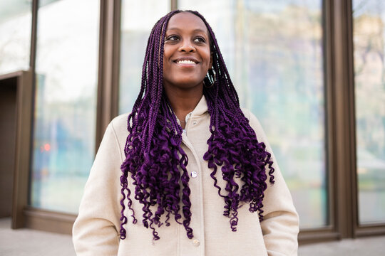 Smiling lifestyle in Barcelona's Gracia neighborhood