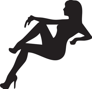 dynamic silhouette of a person performing a graceful lunge with one leg extended forward and the other knee bent at a ninety-degree angle while arms support the body