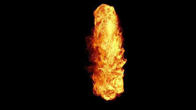 VFX Fire Portal Swirl 3 Seconds in + 5 Seconds loop 30fps Animation4