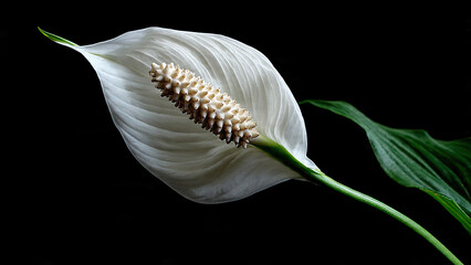 Naklejka premium white calla lily
