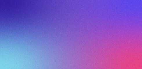 Grainy gradient abstract noise background Colorful abstract background, vibrant blue pink and purple gradient with grainy texture, soft digital noise and smooth blend, modern aesthetic wallpaper © Nusrat