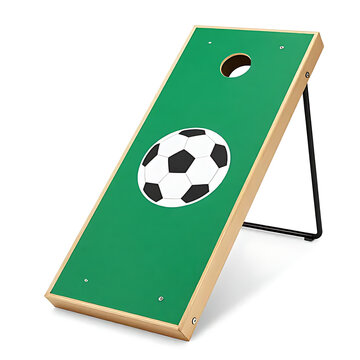 ball control training board rebounder isolated on white background