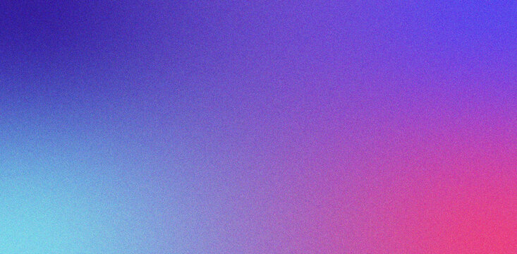 Grainy gradient abstract noise background Colorful abstract background, vibrant blue pink and purple gradient with grainy texture, soft digital noise and smooth blend, modern aesthetic wallpaper