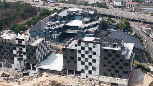 IoT Innovation Building Construction in Si Racha Thailand