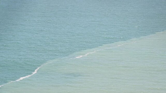薩埵峠から望む駿河湾と伊豆半島の絶景 穏やかな海と青空 コピースペース 静岡県の自然風景 海洋イメージ 海景