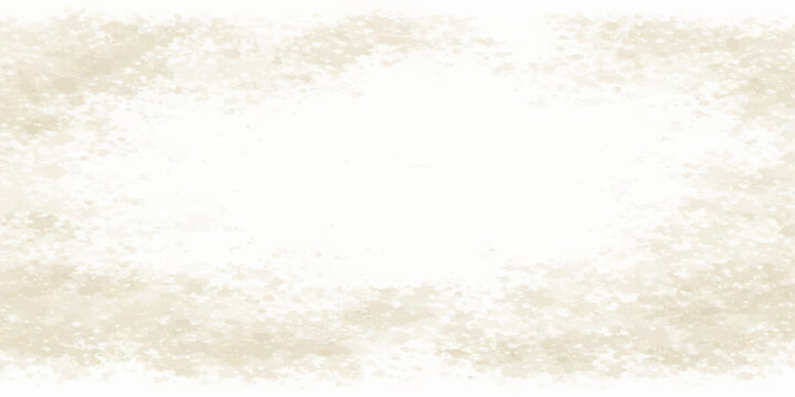 A Christmas background with snowflakes on grunge paper texture features a pile of white sugar and flour organic ingredients for baking healthy holiday meals in a rustic kitchen