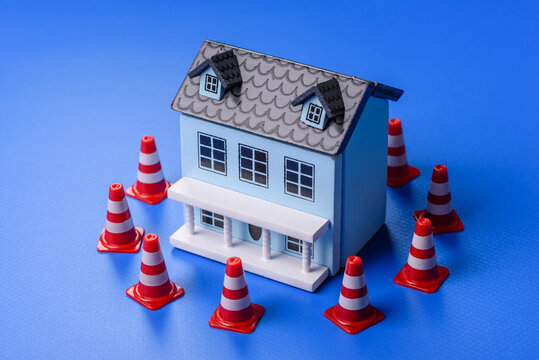 Arrest or confiscation of real estate by court order for tax evasion. Real estate arrest